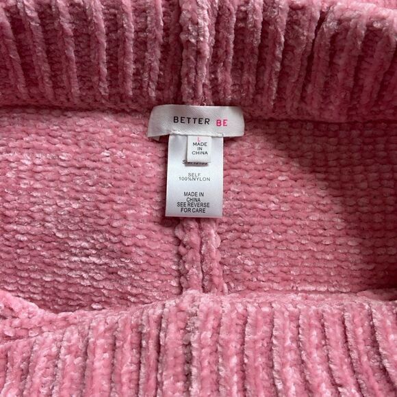 Pink Fuzzy Sweater Knit Malibu Bike Shorts - Picture 11 of 14